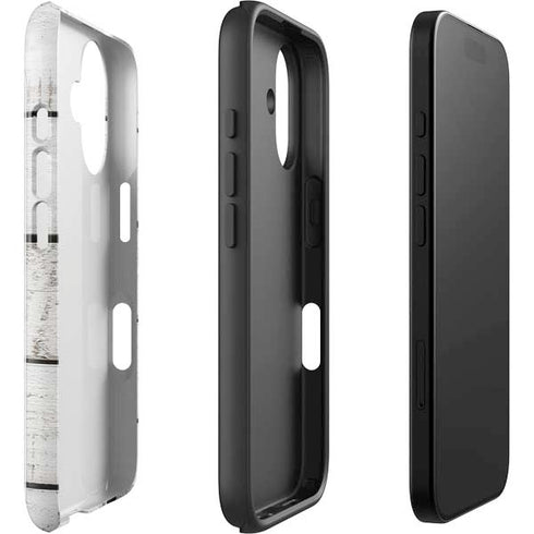 Weathered Wood iPhone 16 Plus Impact Case
