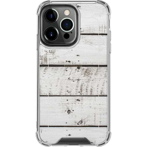 Weathered Wood iPhone 16 Pro Max Clear Case