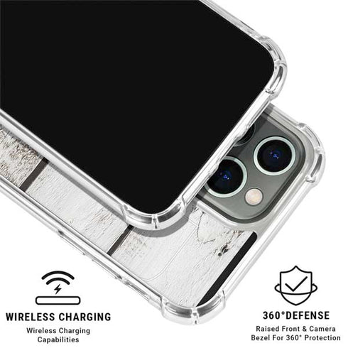 Weathered Wood iPhone 16 Pro Max Clear Case