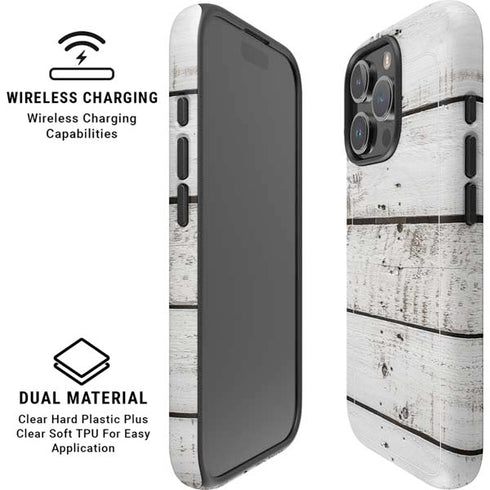 Weathered Wood iPhone 16 Pro Max Magsafe Impact Case