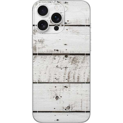 Weathered Wood iPhone 16 Pro Max Skin