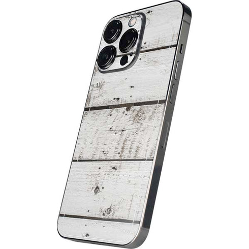 Weathered Wood iPhone 16 Pro Max Skin