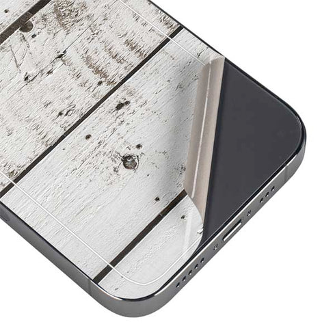 Weathered Wood iPhone 16 Pro Max Skin