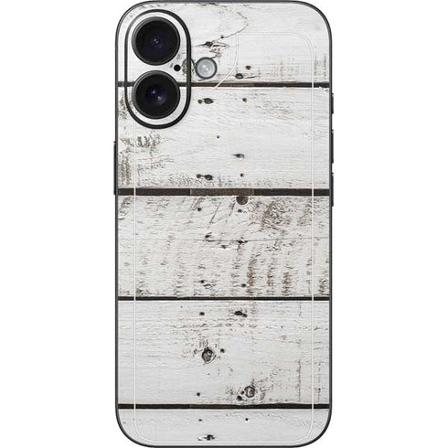 Weathered Wood iPhone 16 Skin