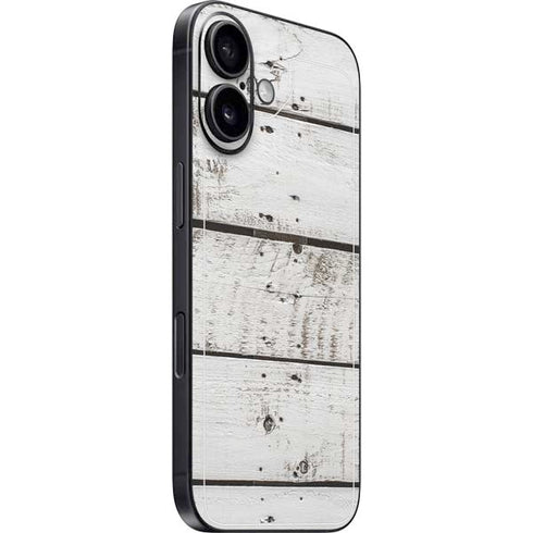 Weathered Wood iPhone 16 Skin