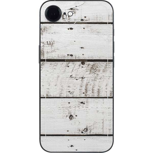 Weathered Wood iPhone 16e Skin