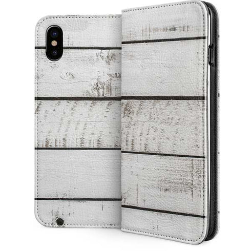 Weathered Wood iPhone 8 Folio Case