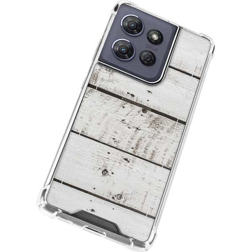Weathered Wood Moto G 5G (2025) Clear Case