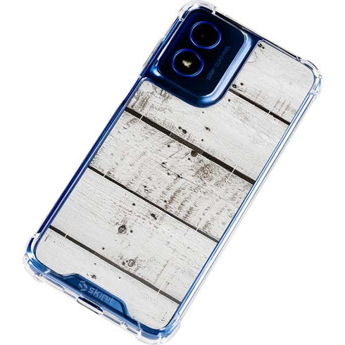 Weathered Wood Moto G 5G (2024) Clear Case