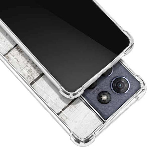 Weathered Wood Moto G Power 5G (2025) Clear Case