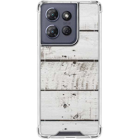Weathered Wood Moto G Stylus 5G (2025) Clear Case