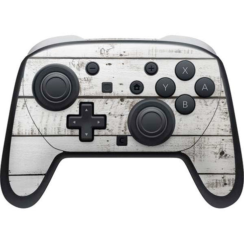 Weathered Wood Nintendo Skins