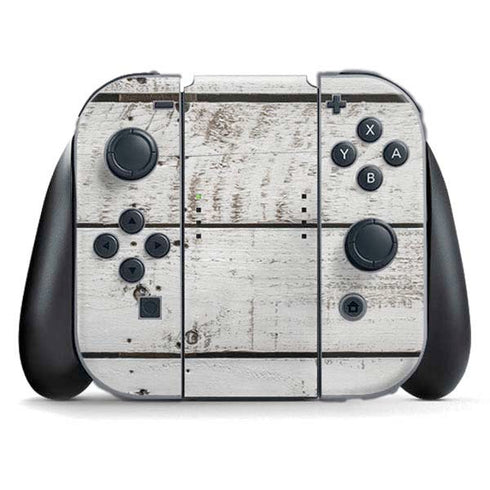 Weathered Wood Nintendo Skins