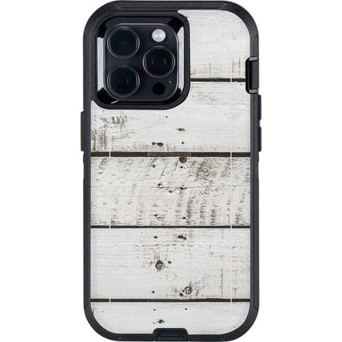 Weathered Wood Otterbox Defender iPhone Skin