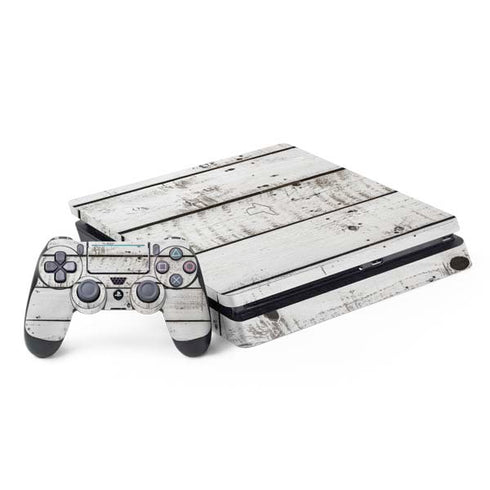 Weathered Wood PlayStation PS4 Skins