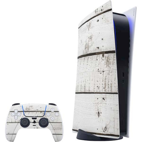 Weathered Wood PlayStation PS5 Skins
