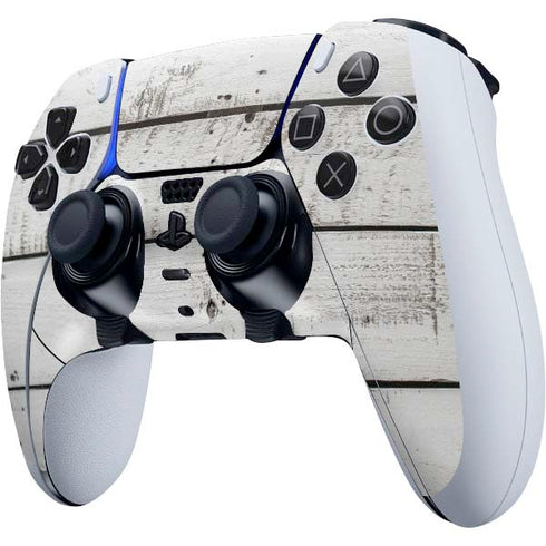 Weathered Wood PS5 DualSense Edge Pro Controller Skin