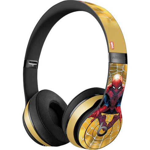 Marvel Spiderman Web Shooting Beats Solo 3 Wireless Skin