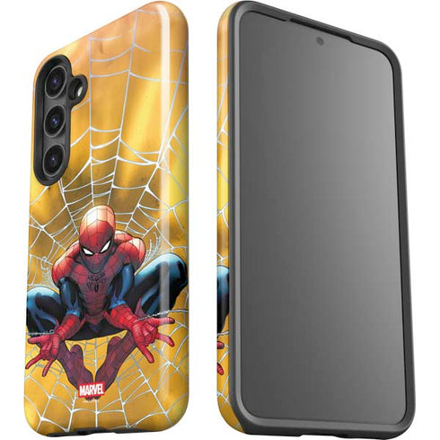 Marvel Spiderman Web Shooting Galaxy S25 Impact Case