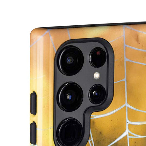 Marvel Spiderman Web Shooting Galaxy S25 Ultra Impact Case