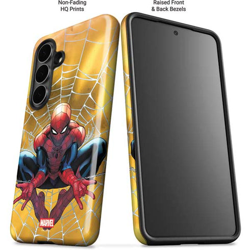 Marvel Spiderman Web Shooting Galaxy S26 Impact Case