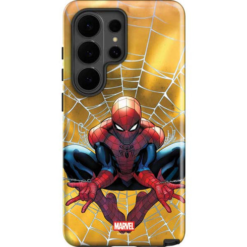 Marvel Spiderman Web Shooting Galaxy S26 Ultra Impact Case