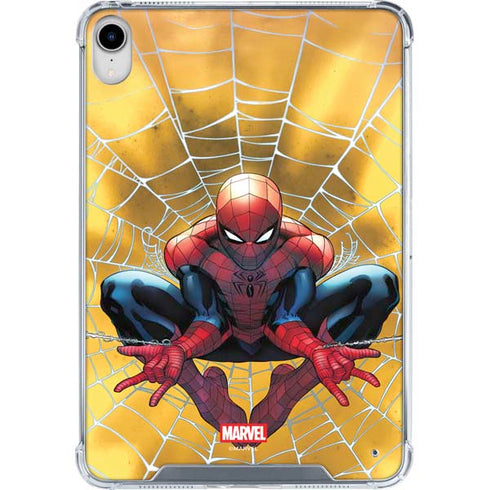 Marvel Spiderman Web Shooting iPad 11th Gen (2025) Clear Case