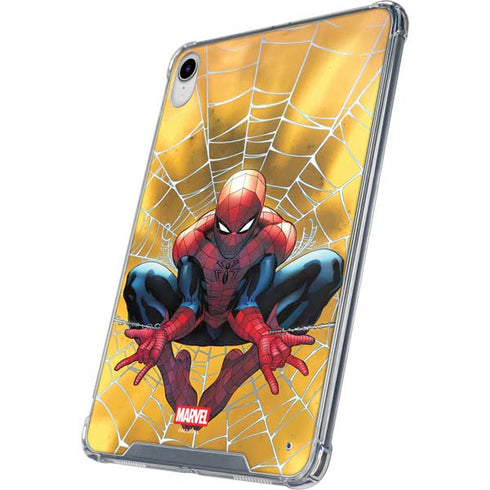 Marvel Spiderman Web Shooting iPad 11th Gen (2025) Clear Case