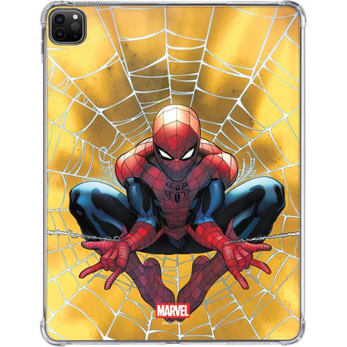 Marvel Spiderman Web Shooting iPad Pro 11in (2024) Clear Case