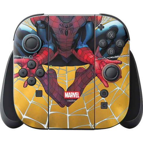 Marvel Spiderman Web Shooting Nintendo Switch 2 (2025) Joy-Con Controller Skin