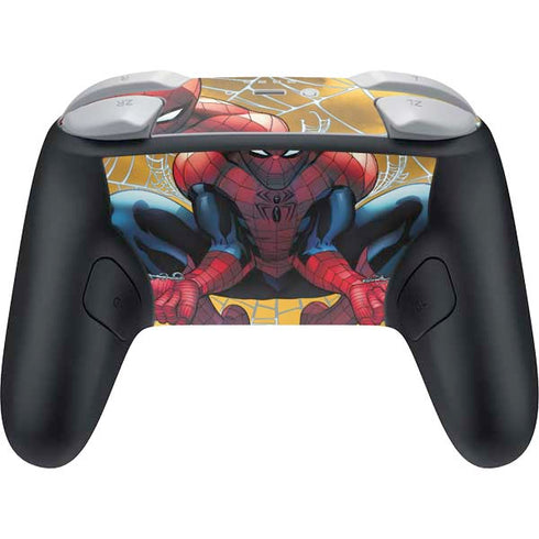 Marvel Spiderman Web Shooting Nintendo Switch 2 (2025) Pro Controller Skin