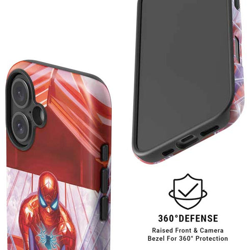 Marvel Spiderman Web Slinger iPhone 16 Magsafe Impact Case