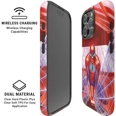 Marvel Spiderman Web Slinger iPhone 16 Pro Max Magsafe Impact Case