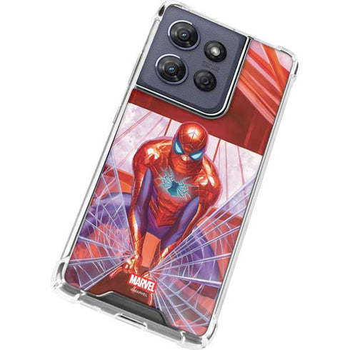 Marvel Spiderman Web Slinger Moto G Power 5G (2025) Clear Case
