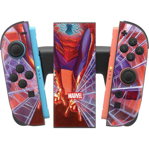 Marvel Spiderman Web Slinger Nintendo Switch 2 (2025) Joy-Con Controller Skin