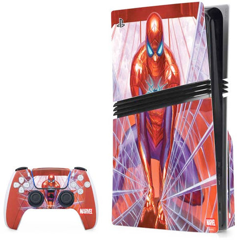 Marvel Spiderman Web Slinger PlayStation PS5 Skins