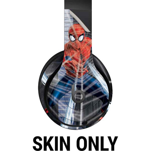 Marvel Spiderman Web Throw Beats Studio Pro Wireless Headphones Skin