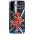 Marvel Spiderman Web Throw Galaxy A36 5G Clear Case