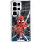 Marvel Spiderman Web Throw Galaxy S25 Ultra Clear Case