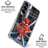 Marvel Spiderman Web Throw Galaxy S26 Clear Case
