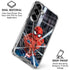 Marvel Spiderman Web Throw Galaxy S26 Plus Clear Case