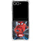 Marvel Spiderman Web Throw Galaxy Z Flip7 Clear Case