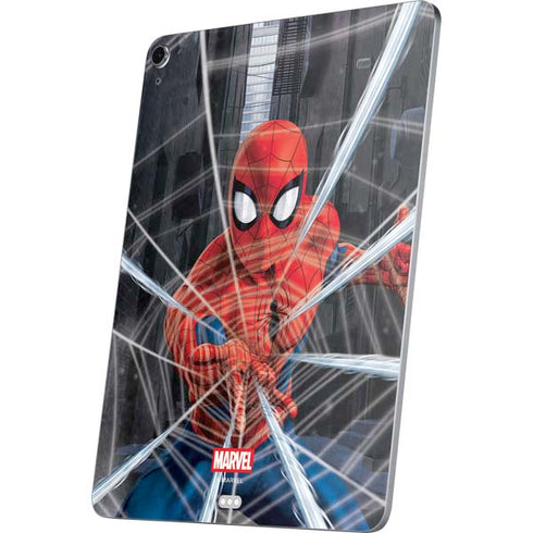 Marvel Spiderman Web Throw Apple iPad Air Skin