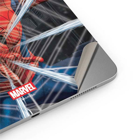 Marvel Spiderman Web Throw Apple iPad Air Skin