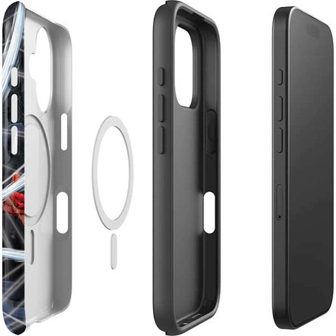 Marvel Spiderman Web Throw iPhone 16 Magsafe Impact Case