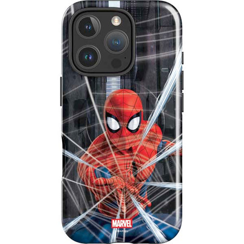 Marvel Spiderman Web Throw iPhone 16 Pro Magsafe Impact Case