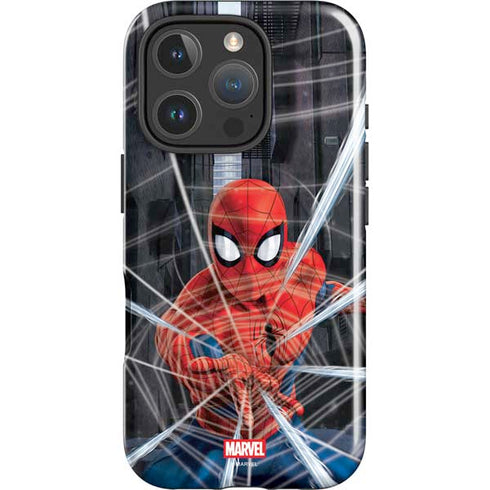 Marvel Spiderman Web Throw iPhone 16 Pro Max Magsafe Impact Case
