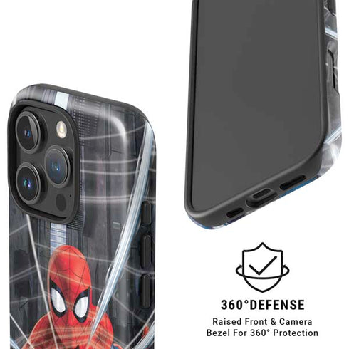 Marvel Spiderman Web Throw iPhone 16 Pro Max Magsafe Impact Case