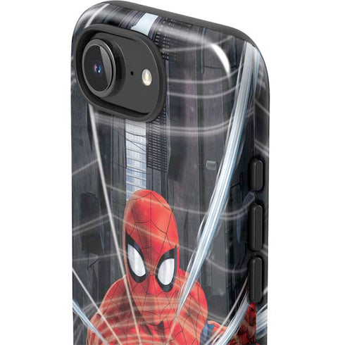 Marvel Spiderman Web Throw iPhone 16e Impact Case