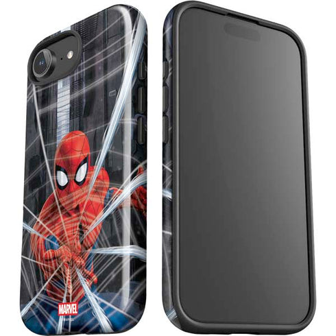 Marvel Spiderman Web Throw iPhone 16e Impact Case